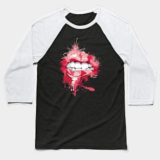 lips Baseball T-Shirt